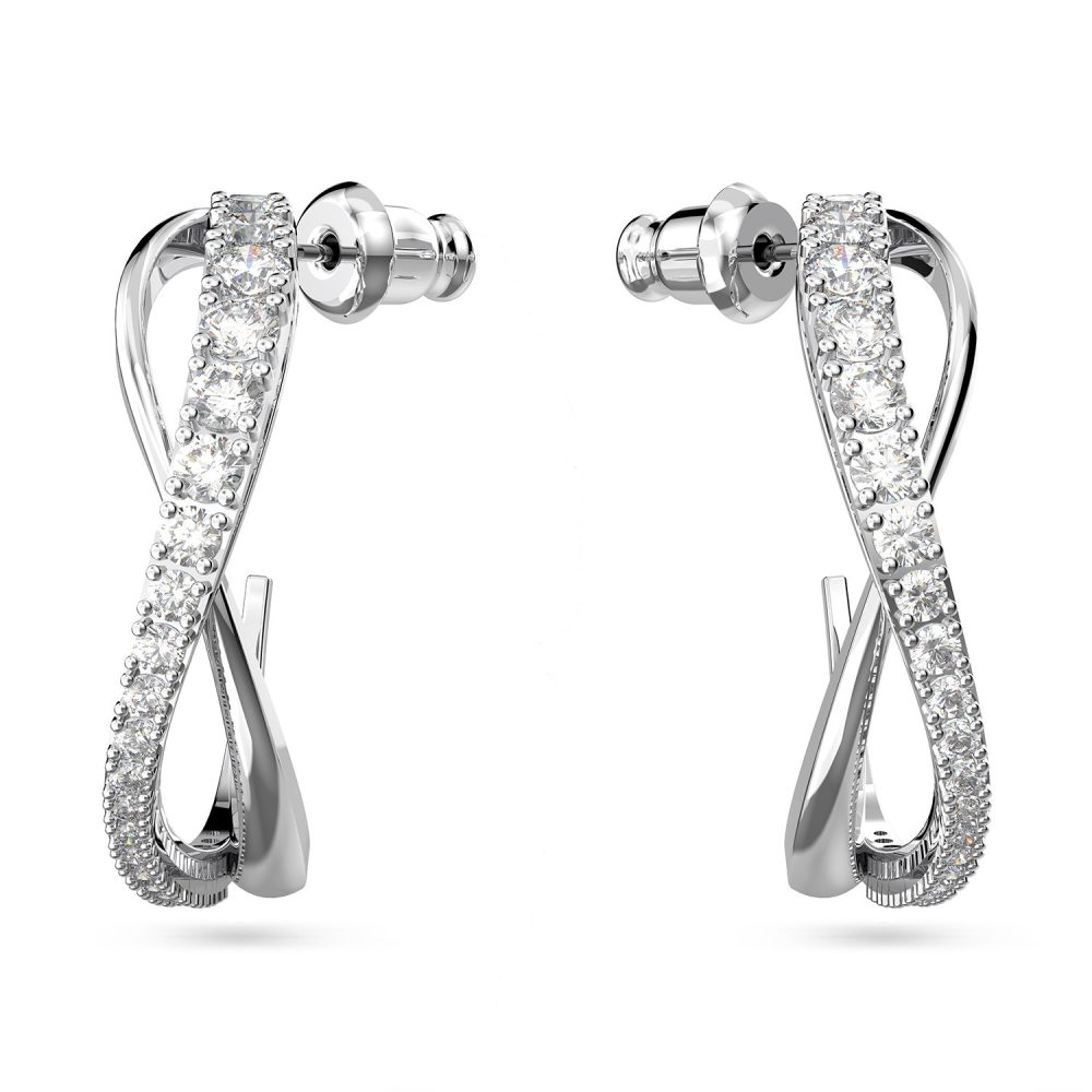 Créoles Swarovski Twist