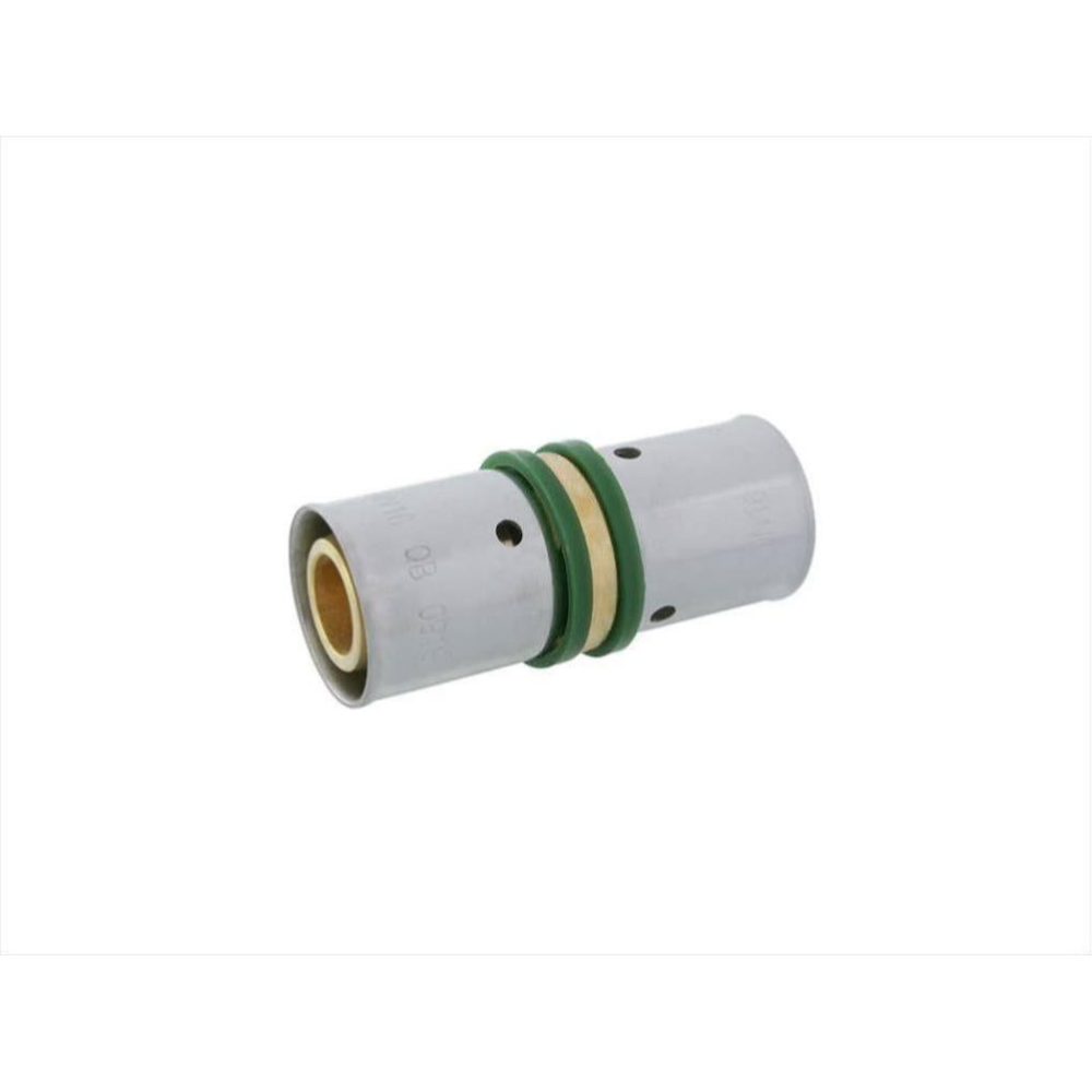 CENTRALE BRICO Raccord droit à sertir laiton D.16 pour tube en per
