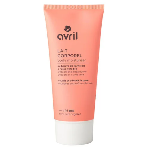 Extérieur utile:Lait coporel au beurre de karité et à l'aloe vera Bio Avril - 200 ml