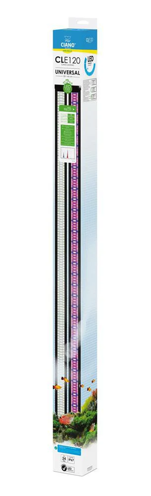 Jardin à aménager:Rampe LED pour aquarium coloris blanc Plantes Ciano - 120 cm