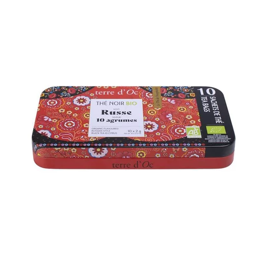 Confort nature:Thé nomade Russe bio Terre d’OC – 10 x 2 g