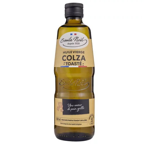 Idéal pour le jardin：Huile Vierge de Colza Toasté bio bouteille 500 ml