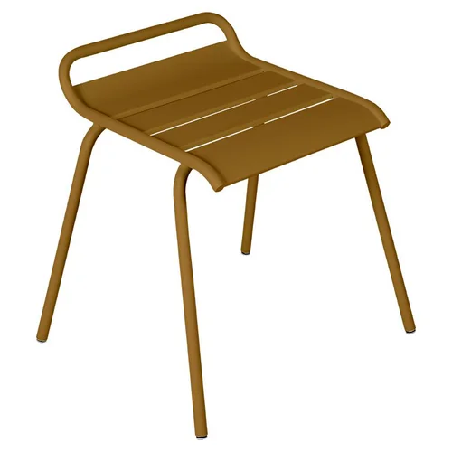 Jardin malin:Tabouret Monceau coloris marron en acier Fermob - 54 x 52 cm