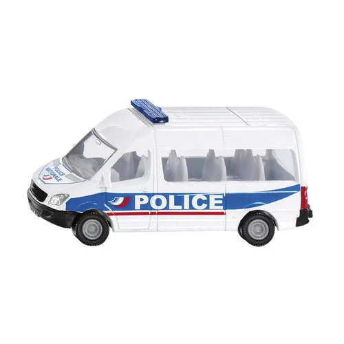 Jardin à équiper：Fourgon police FR Siku - echelle 1/64e