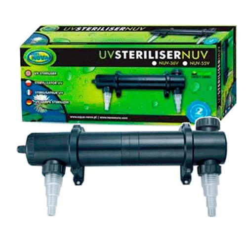 Pour vos espaces：Filtre UV stérilisateur 55W - traitement d'eau efficace, AQUA NOVA BASSIN - pour bassin