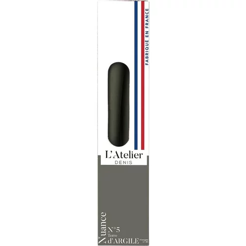 Style pour le jardin:Bougie flambeau 25 cm gris argile L’Atelier de Denis - Le pack de 4
