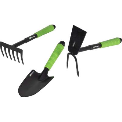 Kit 3 outils à fleur en acier