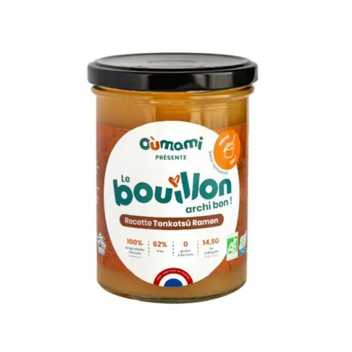 Pour améliorer votre jardin:Bouillon bio recette Tonkotsû ramen OùMami - 370 ml