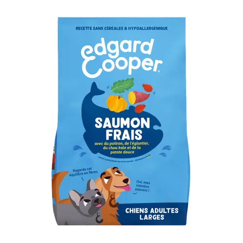 Pour améliorer votre jardin:Croquettes pour chien adulte au saumon sans céréales Edgard & Cooper - 12 kg