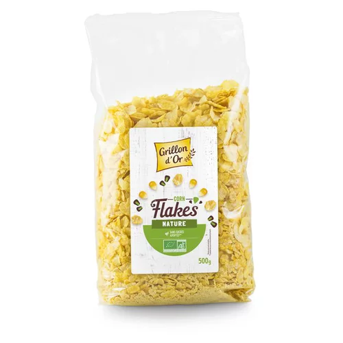 Jardin et idées:Corn flakes nature bio 500 g