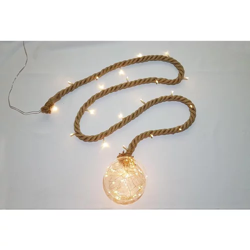 Déco au jardin：Cordon lumineux LED coloris marron - 2 m