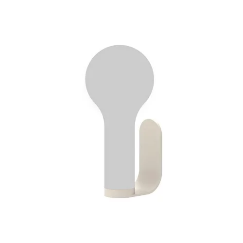Facile jardin:Support applique murale en aluminium pour lampe Aplô Fermob coloris gris argile - 12 x 5 cm