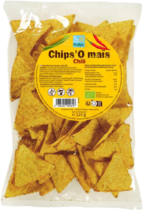 Sélection malin：Chips Maïs Chili PURAL