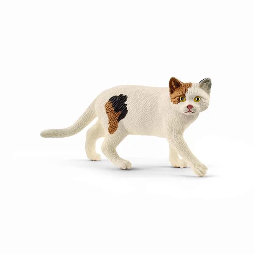 Vie dehors：Figurine Chat American Shorthair plastique 7x2,5x3,5 cm 3-8 ans