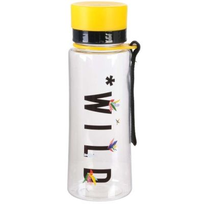 Bouteille de transport en plastique Exotique 55 cl (Jaune)