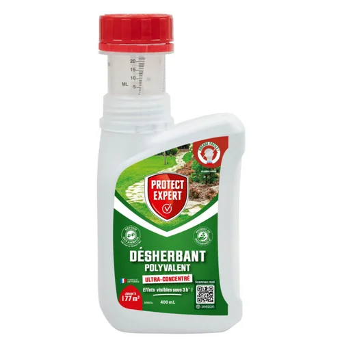 Une sélection pour le jardin:Désherbant ultra concentré polyvalent en bidon auto-doseur Protect Expert - 400 ml
