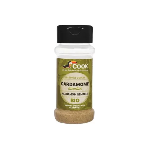 À adopter pour l’extérieur：Cardamome en poudre bio en pot de 35 g