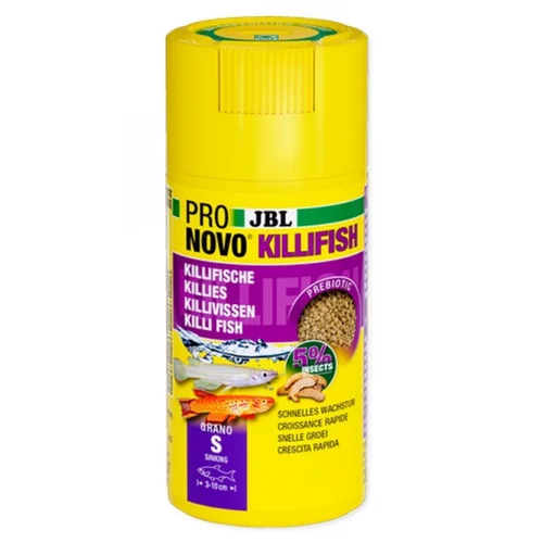 L’esprit jardin：Nourriture en granulés - JBL ProNovo Killifish Grano S - 48g/100ml