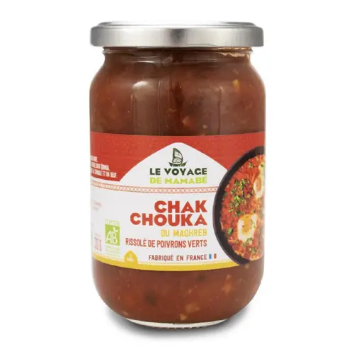 Conçu pour le jardin：Chakchouka bio Le voyage de Mamabé - 330 g