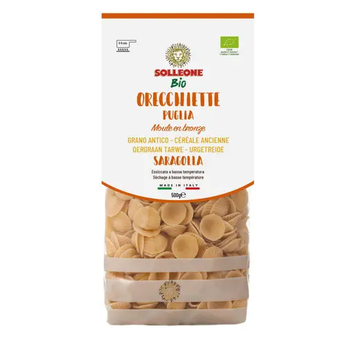 Pour la maison et l’extérieur:Orecchiette au blé saragolla Solleone bio - 500 g