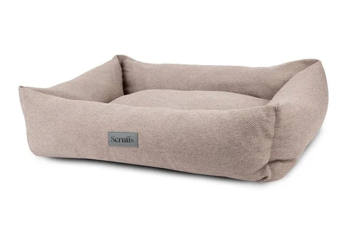 Pour profiter du jardin:Couchage pour chien coloris gris corbeille Scruffs Ellen - Taille XL 90 x 70 x 18 cm