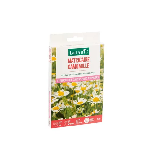 Espace vert utile:Matricaire camomille botanic® - graines à semer (3 m²)