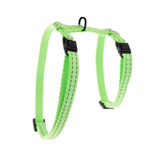 Une solution adaptée à l’extérieur：Harnais Safety vert citron 35/50 x 1 cm