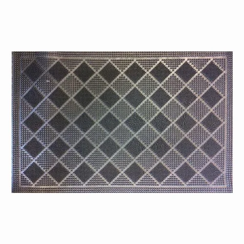 Pour personnaliser vos extérieurs:Tapis grattoir en caoutchouc à picots noirs Sweetsol - 60 x 40 cm