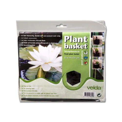 Jardin & solutions:Sac de plantation bassin, résistant et pratique, VELDA - modèle Plant Basket - 25x25x20cm
