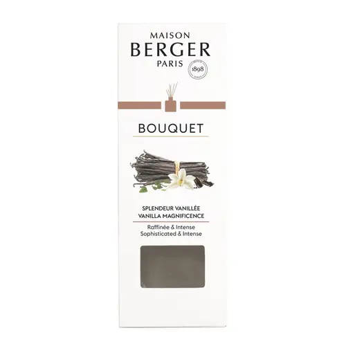 Pour profiter du jardin：Bouquet parfumé Maison Berger parfum Splendeur vanillée - 100 ml