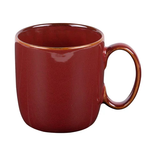 Idéal au jardin:Mug en grès rouge Ø 8,7 cm Elyas - 38 cl