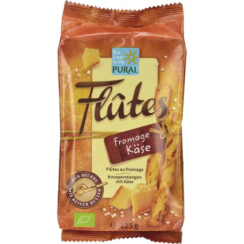 Une solution pour l’extérieur：Flûtes croustillantes au fromage PURAL