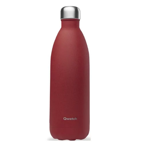 Maison & jardin：Bouteille Granite Rouge isotherme Qwetch - 1,5 L