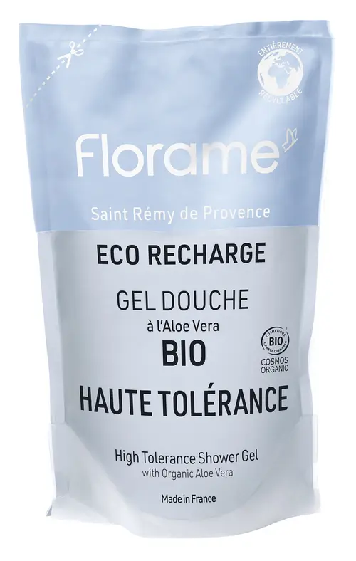Pour aménager vos extérieurs:Recharge de gel douche haute tolérance Florame - 700 ml