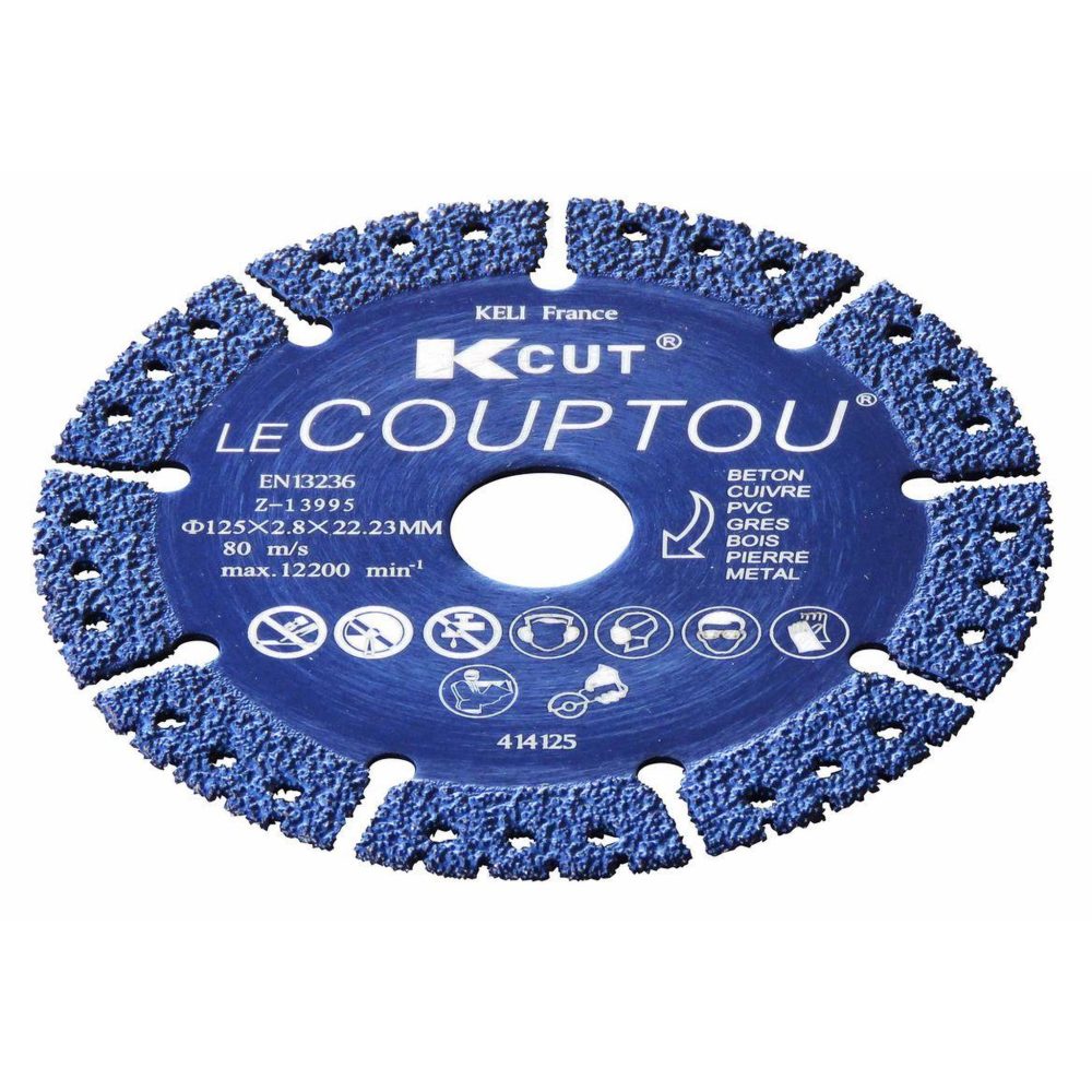 OUTIFRANCE Disque diamant tout en un - Alésage 22,2 mm Ø 230 mm 2,8 mm