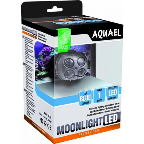 Univers végétal:Spot submersible LED bleu LEDDY Moonlight LED - AQUAEL