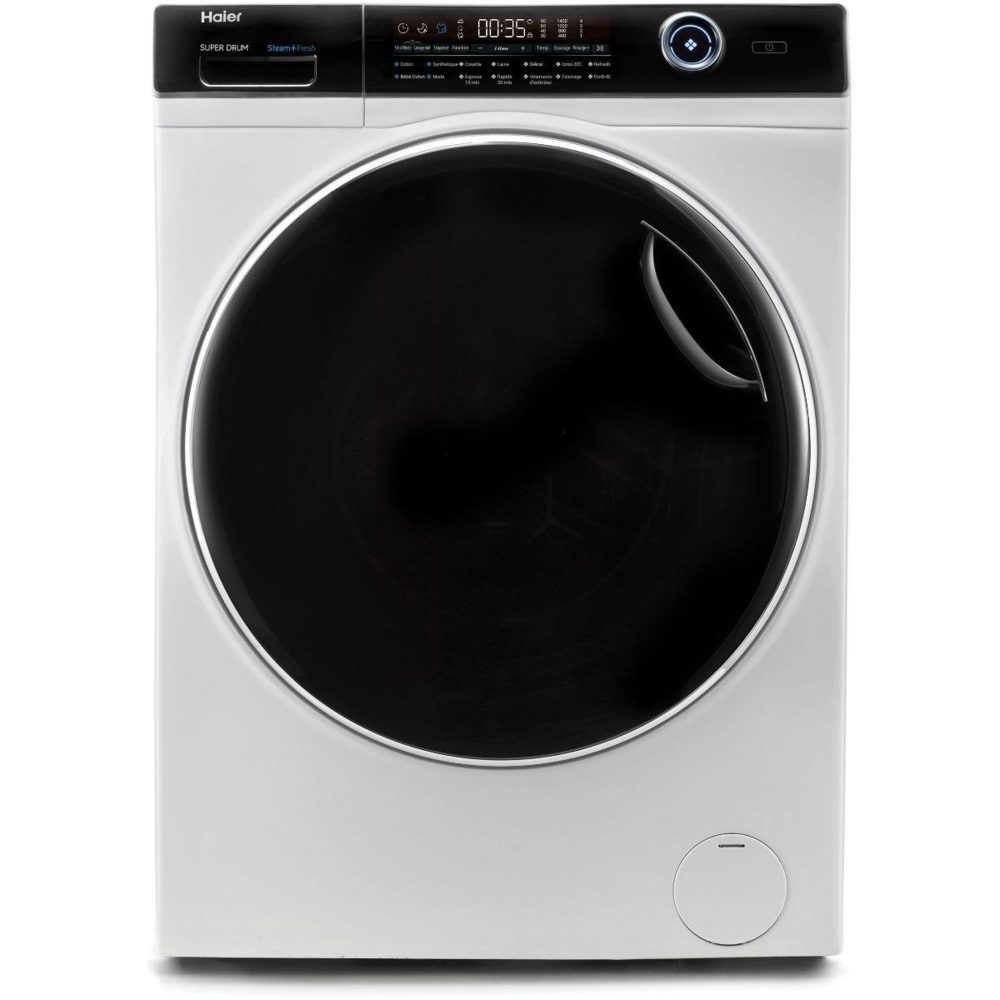 HAIER Lave linge hublot hw150-bp14986eu1 - 15 kg - 1400 tr/min - classe a - moteur induction