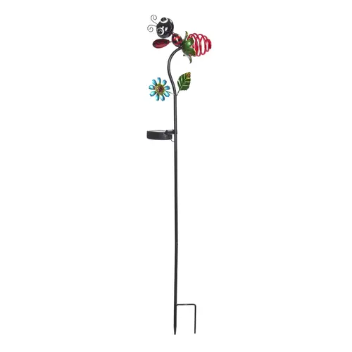 Jardin pratique:Balise extérieure insecte Spiralight coloris multicolore en métal Smartgarden - 88 x 19 x 10 cm