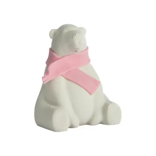 Déco extérieur:Ours polaire garni chocolat au lait Chooc - 130 g