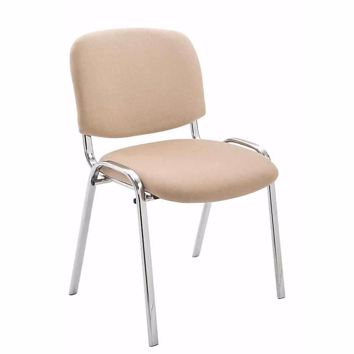 CLP – Chaise visiteur Ken support chromé tissu | Array