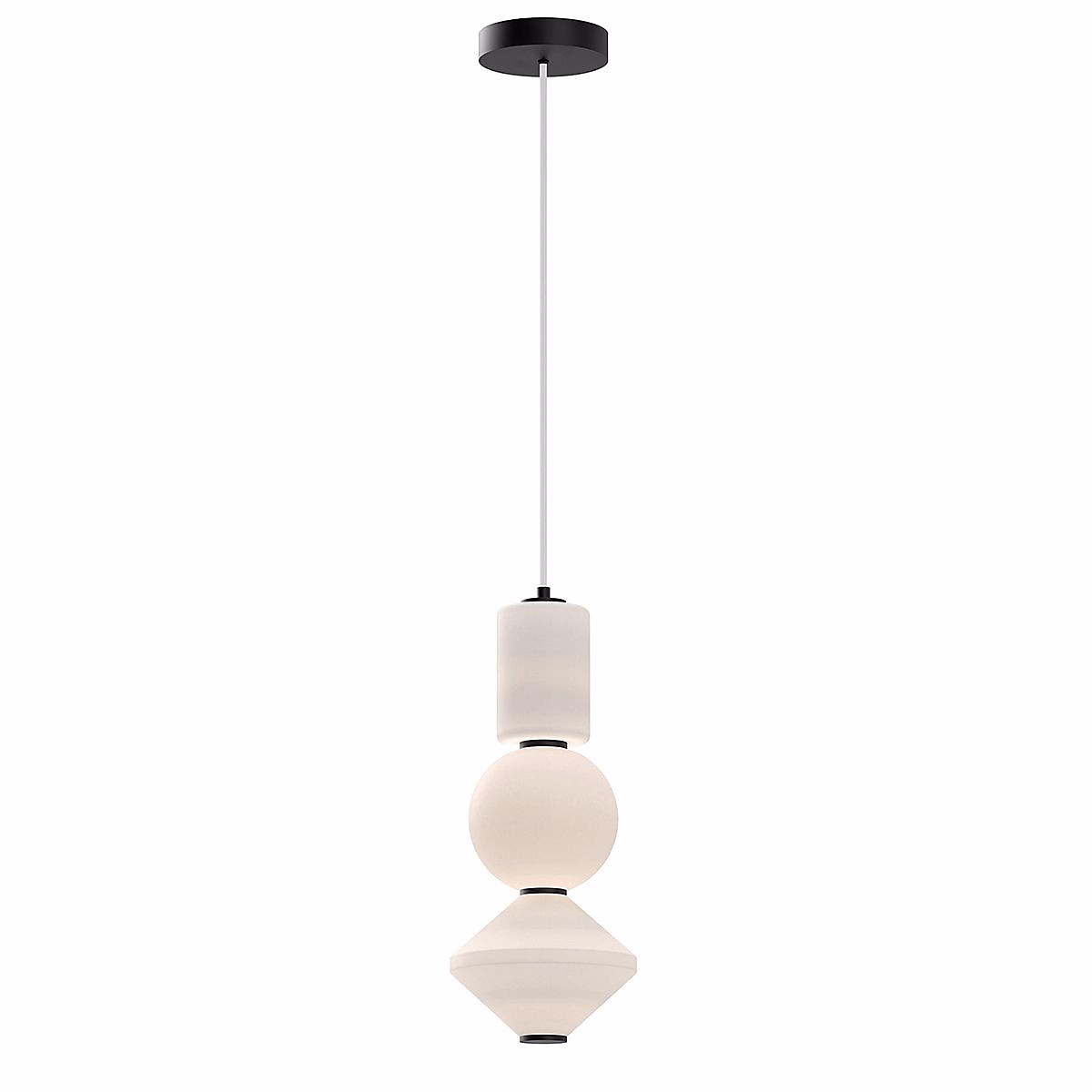 Elstead Alora Mood Bijou Plafonnier LED fin contemporain noir mat 3 000 K – Réf. RUZKJDLML7463651274