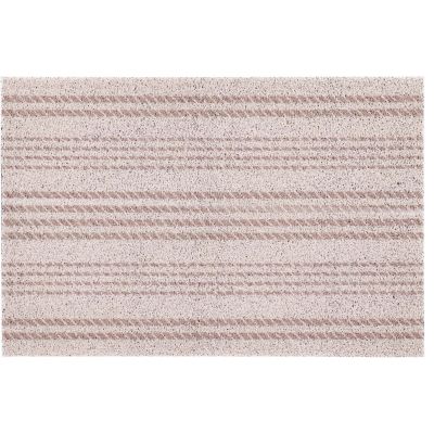 Tapis dessous de paillasson à motifs (Rayures horizontales)