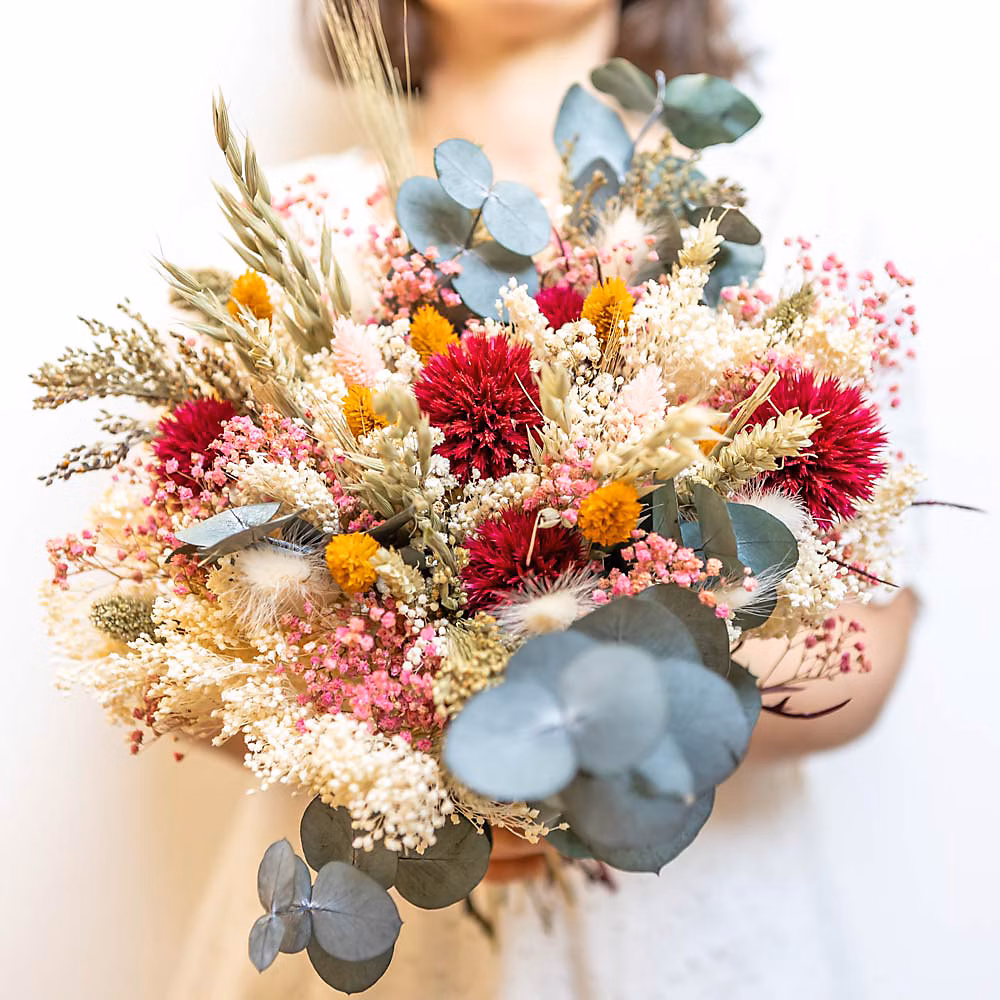 Bouquet de fleurs séchées L SIMONNE – Réf. DDLCLEACN3684703135