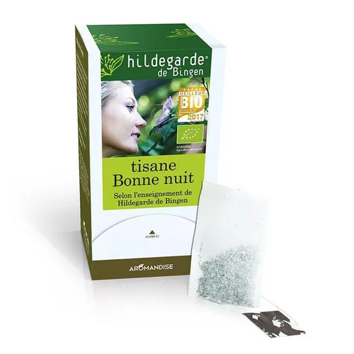 Jardin solution:Tisane bonne nuit Hildegarde bio en boite de 20 sachets