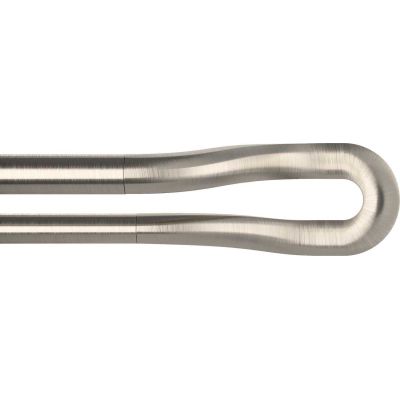 Double tringle à rideaux extensible Midnight (Nickel)