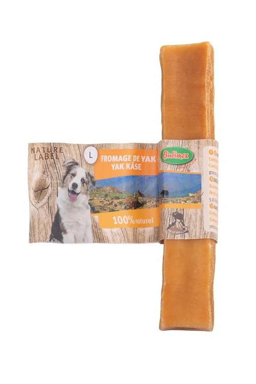 Jardin nature：Friandise pour chien fromage de Yak Bubimex - 192 à 220 g