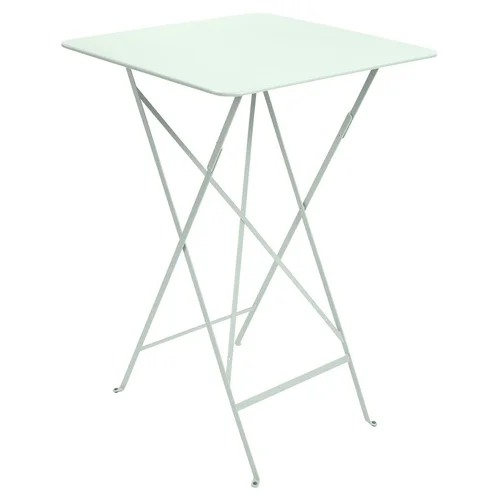 Sélection malin：Mange debout Bistro coloris vert en acier Fermob - 71 x 71 x 105 cm