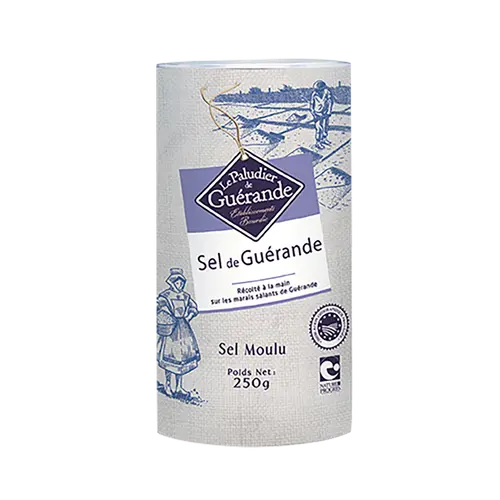 Jardin actuel:Sel de Guérande fin moulu Paludier - 250 g