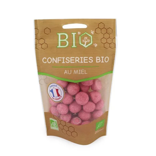 Pensé pour le jardin：Bonbons fraise bio Apidis