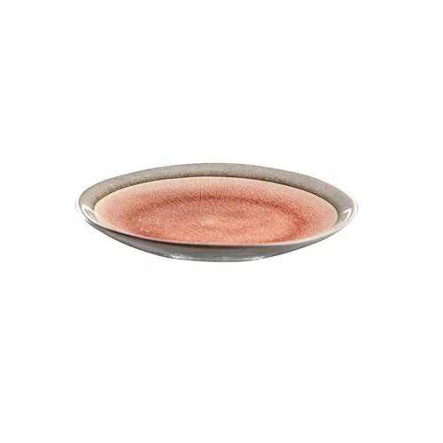 Jardin plaisir:Assiette dessert Grimaud rose en grès Ø 20 cm